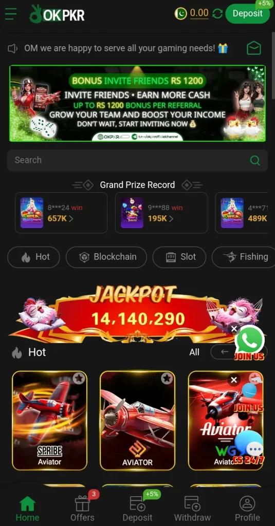 OK PKR Game APK
