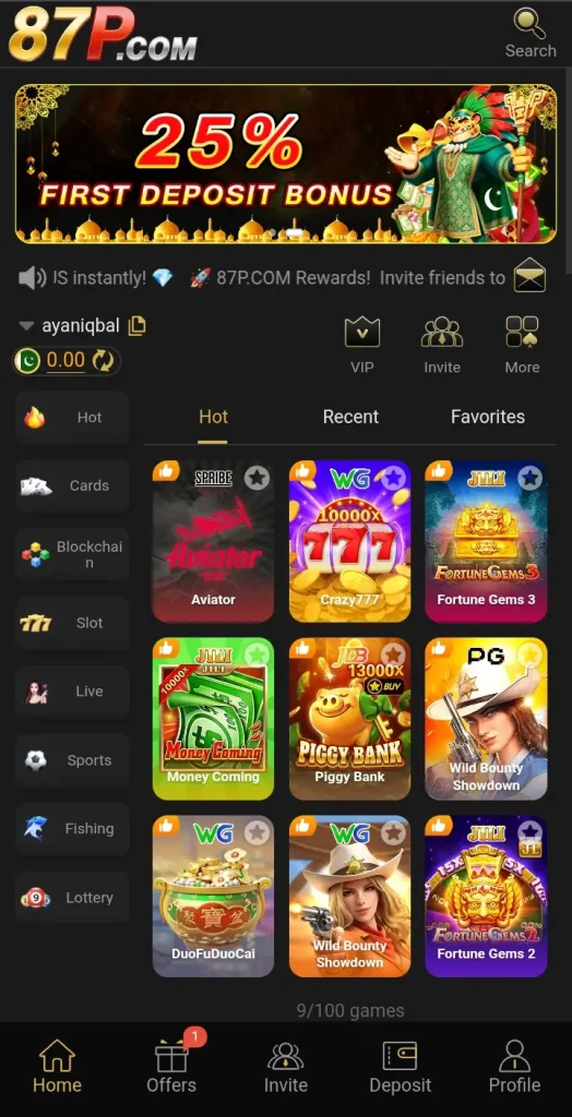 87P Game APK